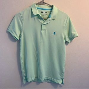 Men’s Izod Advantage Active Stretch Polo Mint  S